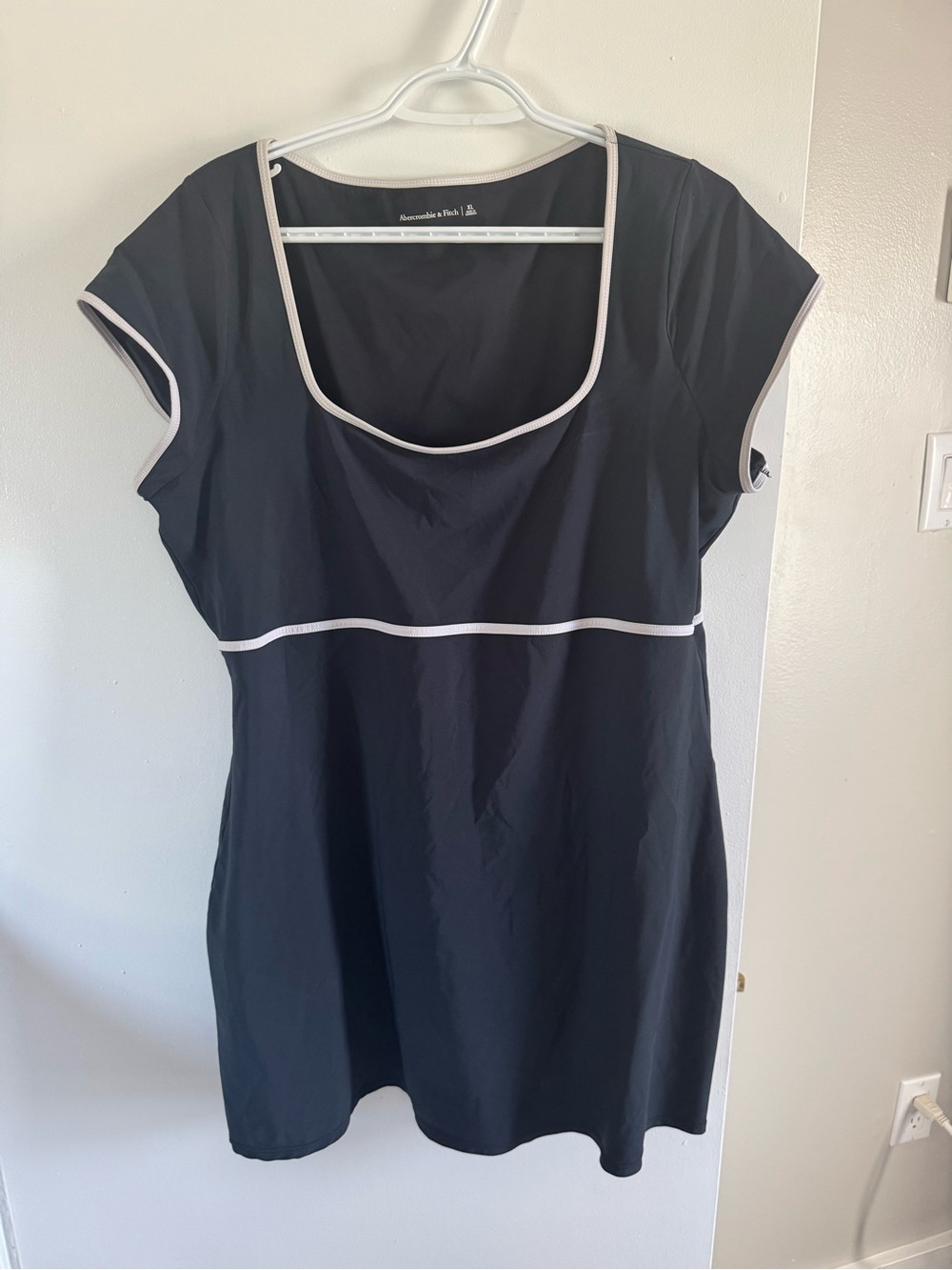 NWOT Abercrombie and fitch navy sports dress